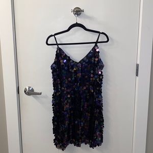 Black and Purple Coin Dress (Getaway Car Rep/Eras Tour Inspired Dress)